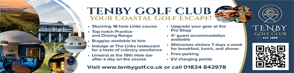Advert Dec 2023 - Tenby Golf Club