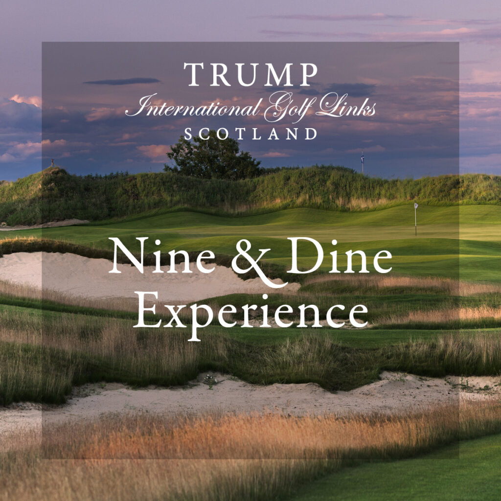 Trump International Golf - Nine & Dine Experience