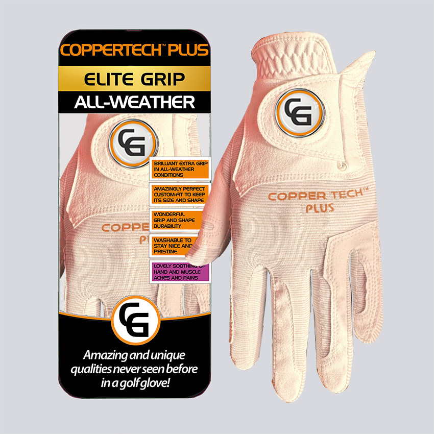 Coppertech Plus Elite Grip All-Weather Glove